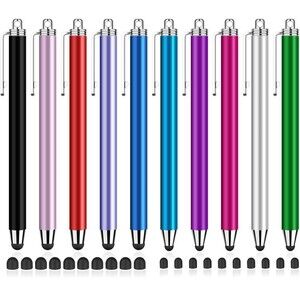 30pcs Stylus Pens for Touch Screens,  10 Pack 0.24"+0.36" High New Color Gifts